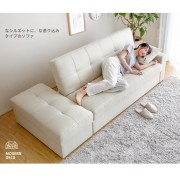 (精選貨品.免費送貨) 日式 多功能 梳化床   手枕+腳椅+梳化+床 全套 多色